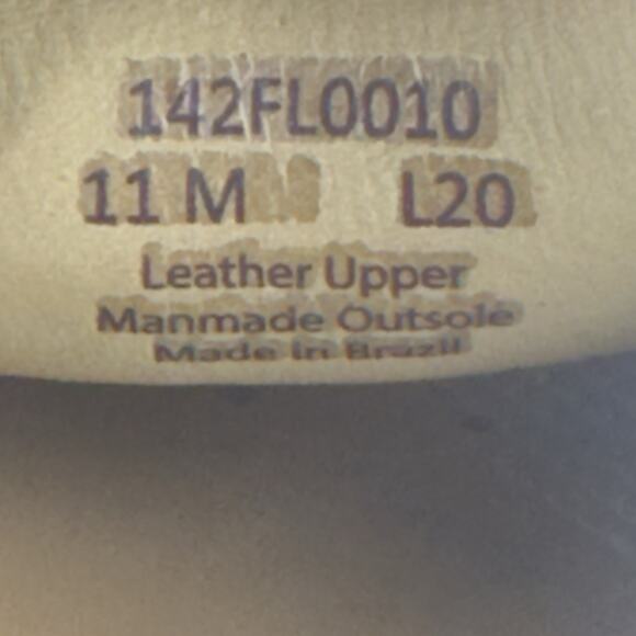 Flag Ltd Napa Glove Leather Slip‑On Loafer Men 11M Tan Perforated Casual Shoe - Picture 9 of 10